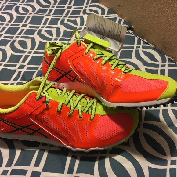 Asics Cross Country Running Shoes with Spikes - Picture 1 of 4
